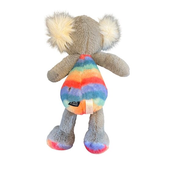 FAO Schwarz Rainbow Koala Plush Dreamies Stuffed Animal Toy 19" Tall Pride Love - Picture 4 of 5